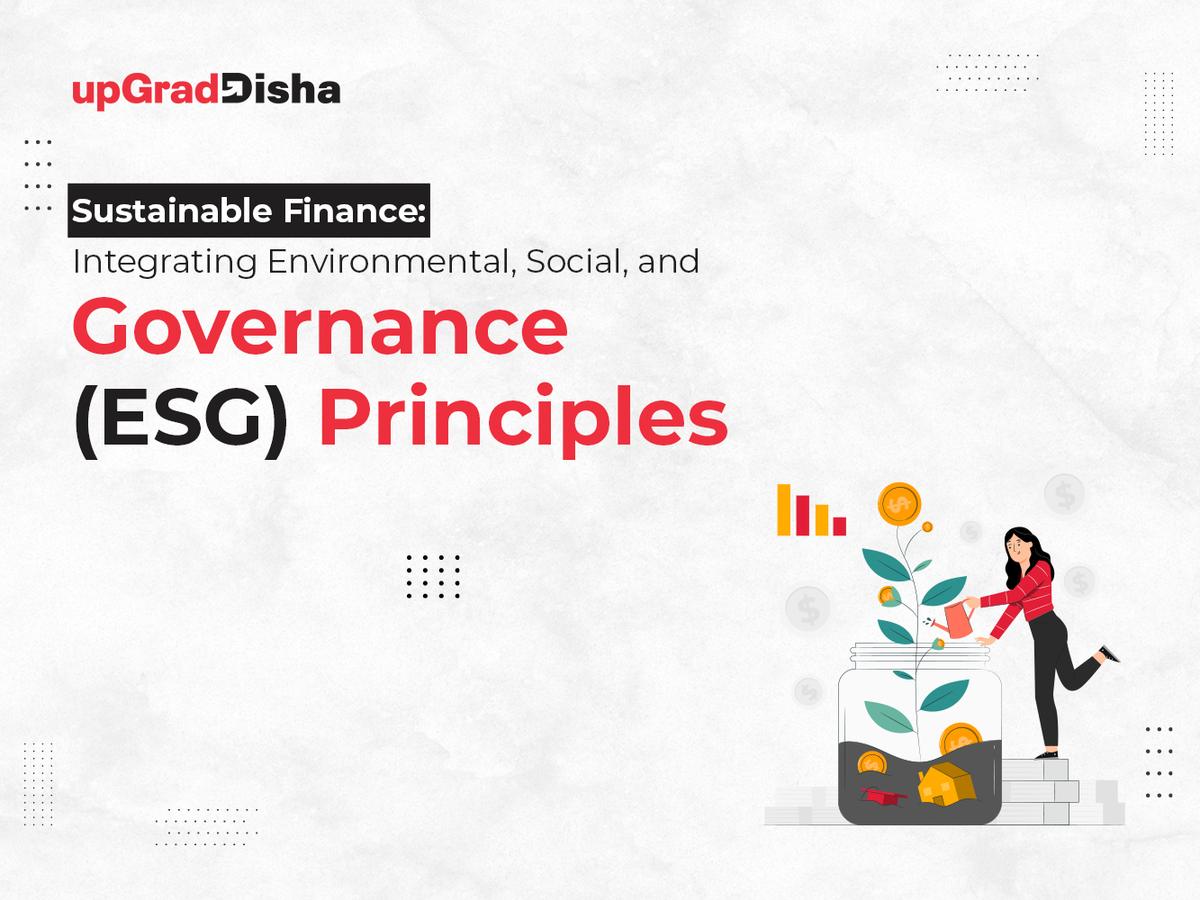 Sustainable Finance: Integrating Environmental, Social, and Governance (ESG) Principles